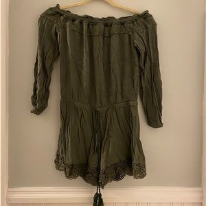 Off-Shoulder Romper